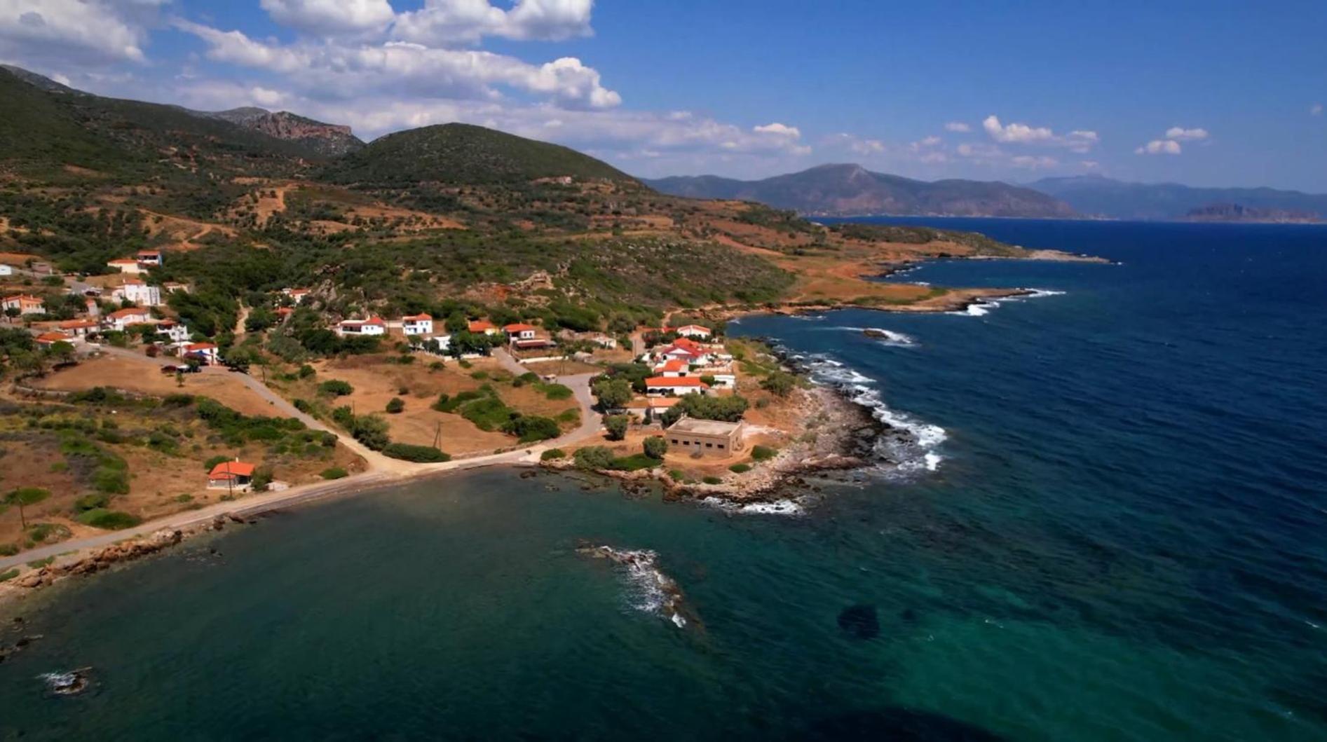 モネンバシアHouse Of Monachogios, Agios Fokas, Monemvassiaアパートメント エクステリア 写真